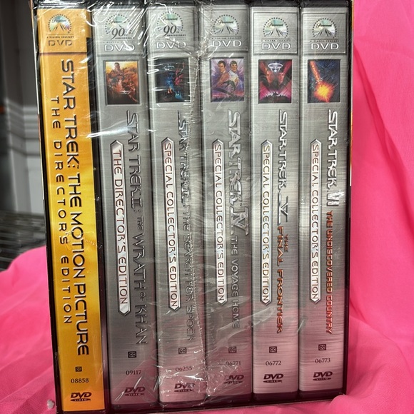 Star Trek I ll lll lV V Vl The Original Crew Movie DVD Collection - Picture 2 of 3